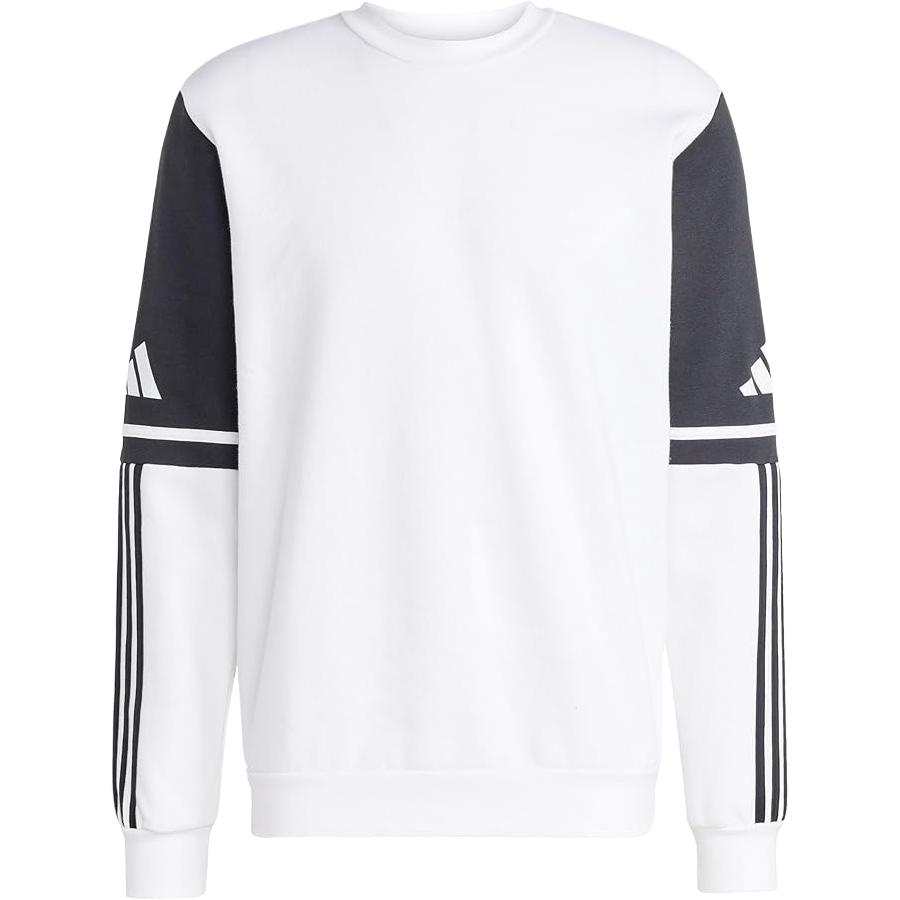 Adidas Adidas Sweatshirts Men's White Crew Neck Moderate