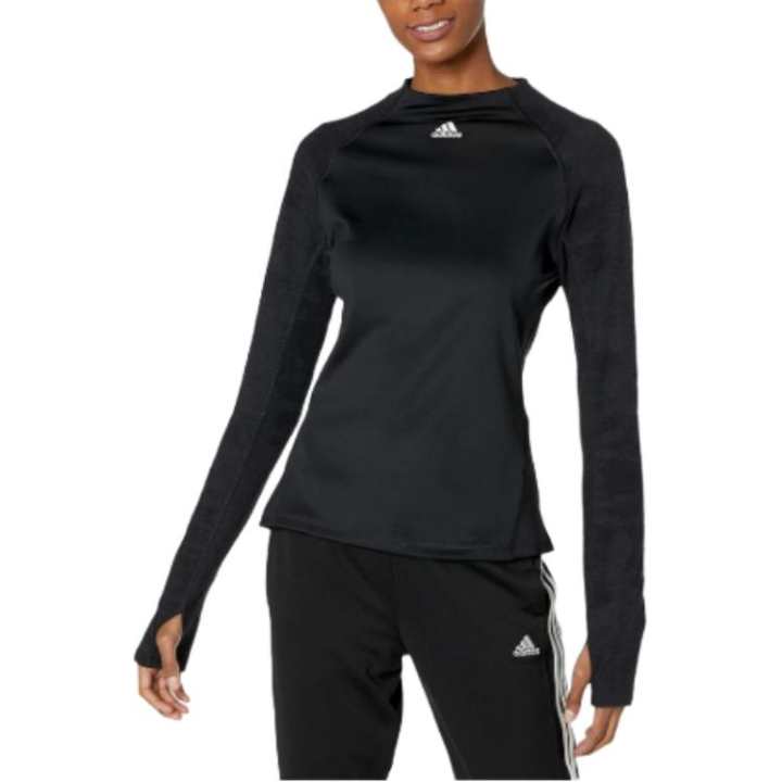 Adidas Adidas T Shirts Women's Black Crew Neck