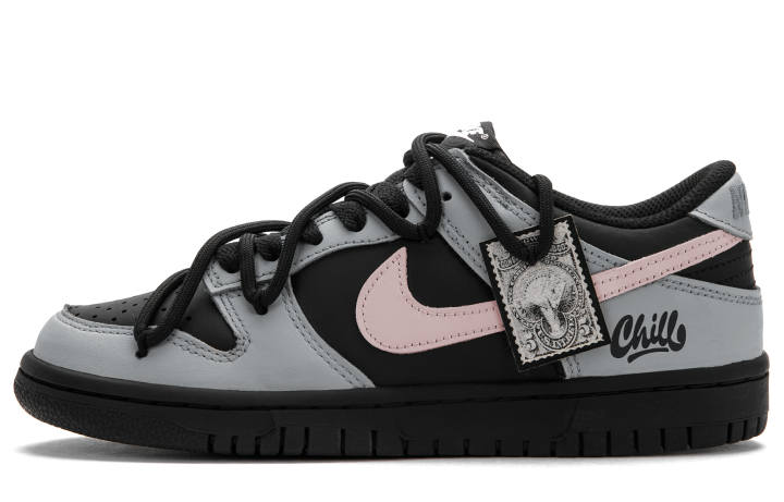 Nike Nike Dunk High Tone 3.1 Low top Skateboard Shoes Unisex Black Gray