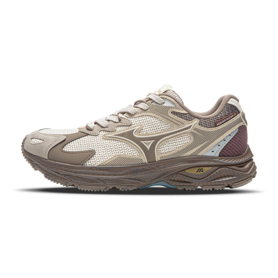 Mizuno Racer S Low top Running Shoes Unisex Rain Umber
