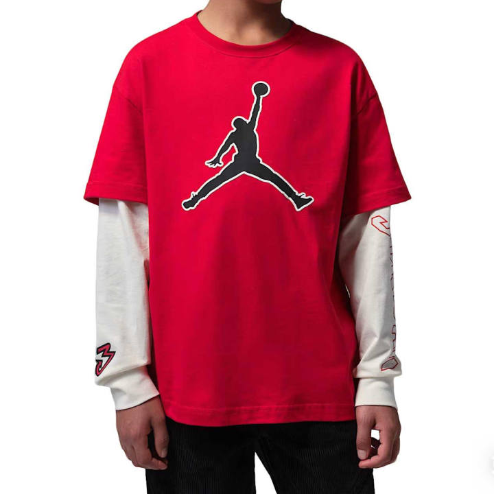 Jordan Jordan Kids T Shirts Crew Neck Moderate