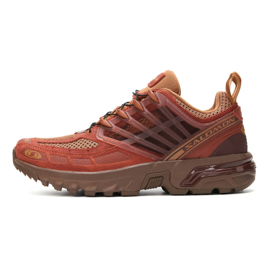 SALOMON ACS Pro Low top Running Shoes Unisex Red Brown