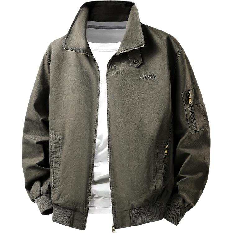 Jeep Jeep Jackets Unisex Stand Collar Moderate Workwear