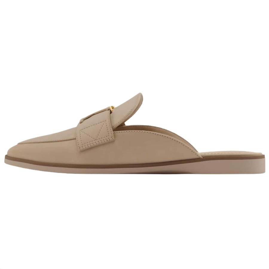 LOUIS VUITTON Closed Toe Slippers Women's Umber