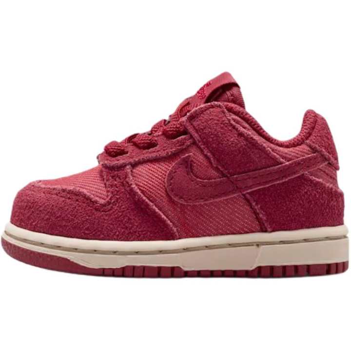 Nike Nike Dunk Breathable Low top Toddler Shoes Dark Red Infant And Toddler