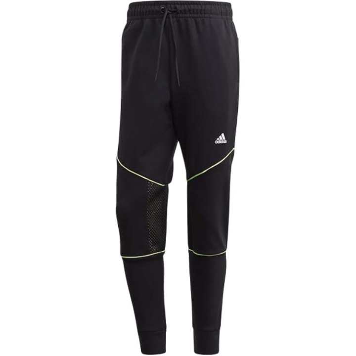 Adidas Adidas Casual Pants Men's Black Moderate Tapered Pants