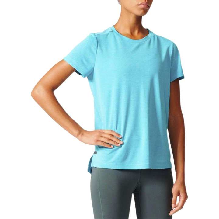 Adidas Adidas T Shirts Women's Vivid Blue Crew Neck