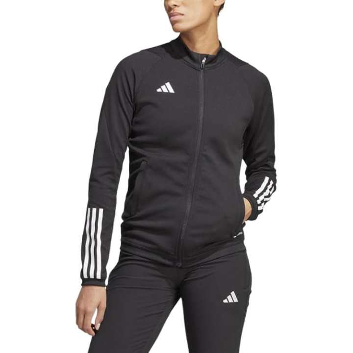 Adidas Adidas Soccer Jerseys Women's Black Stand Collar Moderate