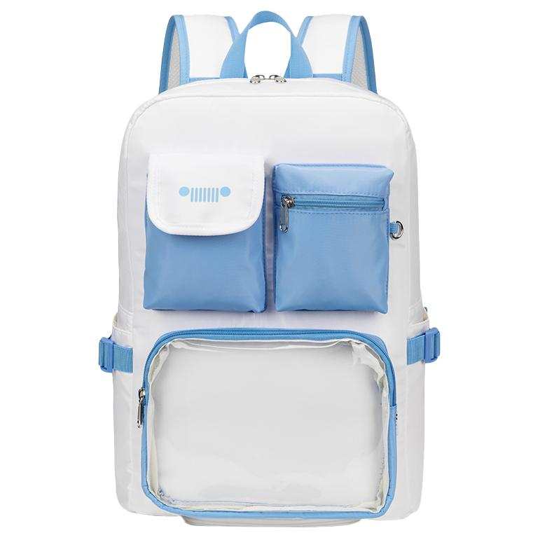 Jeep Jeep Polyester Backpack Regular Unisex Aurora White/Gothic Black