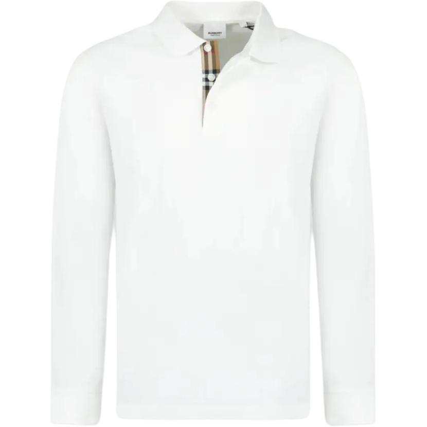Burberry Polo Shirt Men's White