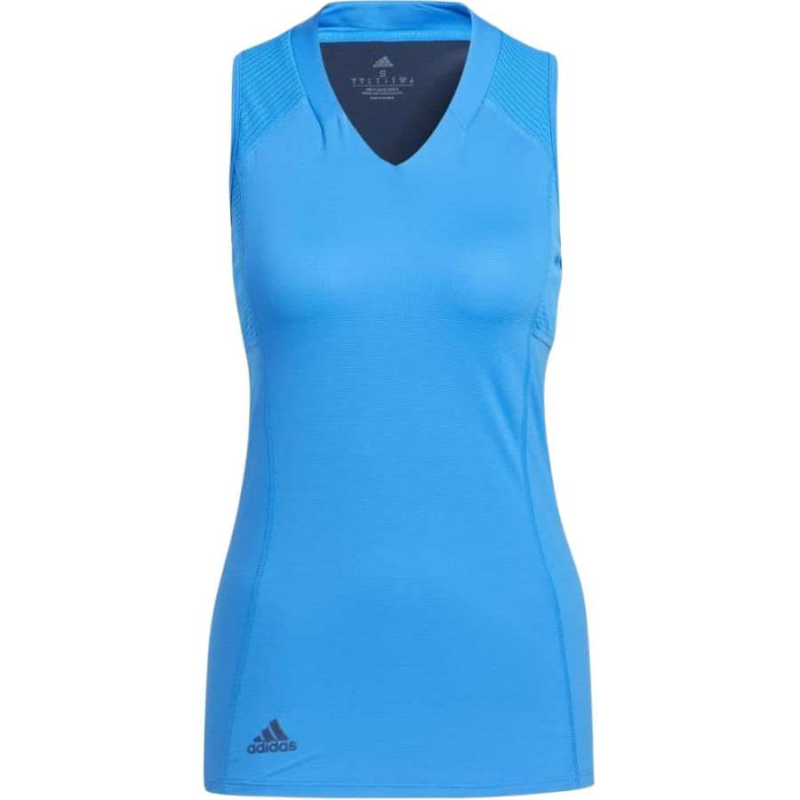 Adidas Adidas Tank Tops Women's Blue V Neck Other