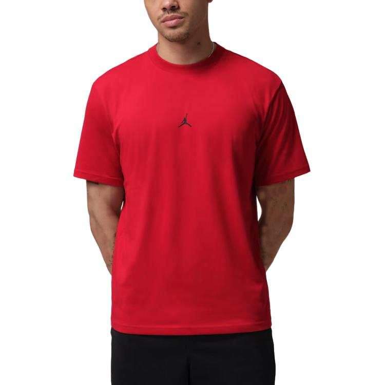 Jordan Jordan Jumpman T Shirts Men's Gym Red Crew Neck