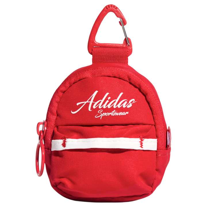 Adidas Adidas Sportswear Polyester Bag Charm Bag Merch Small Unisex Light Scarlet