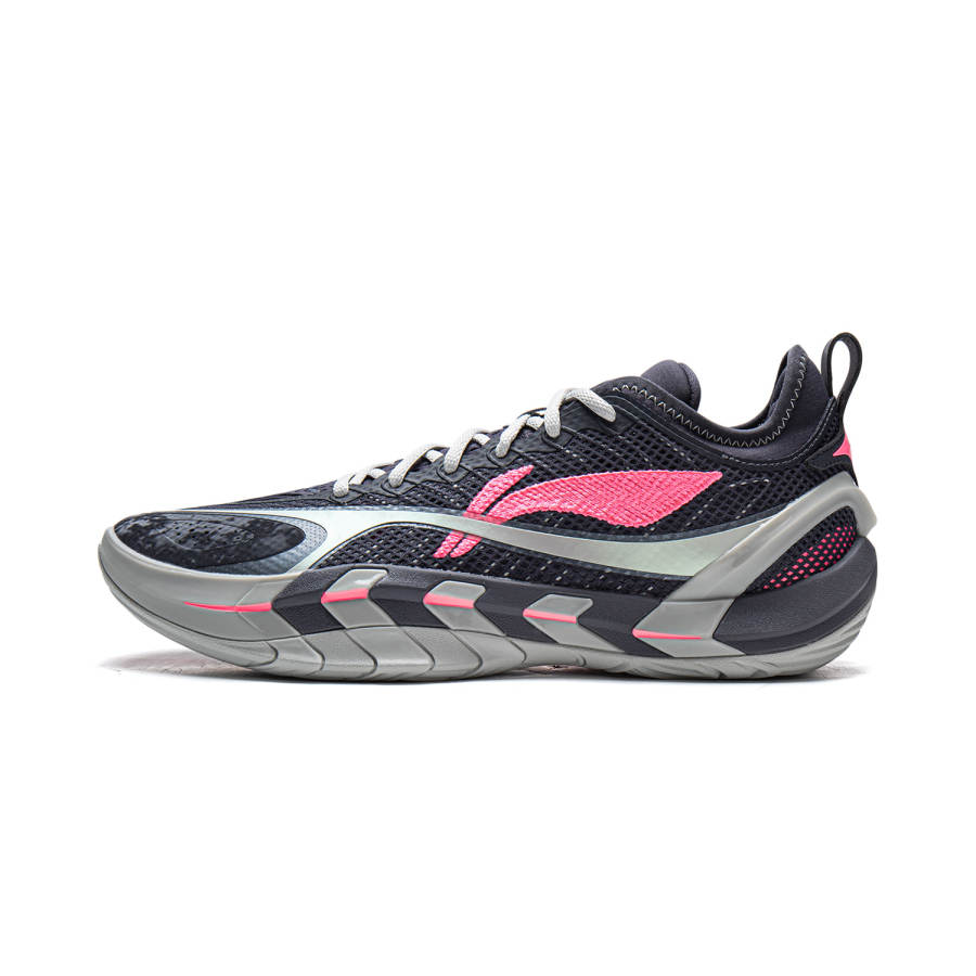 Li-Ning Li Ning BadFive Guerrilla 2 SUPER Low top Basketball Shoes Men's Gray Black