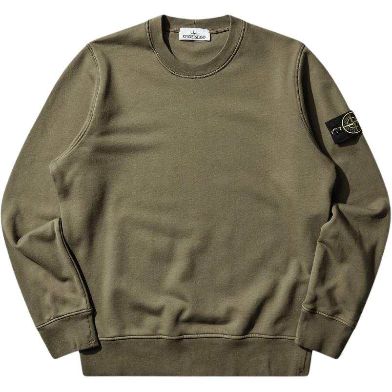 STONE ISLAND Stone Island logo patch sweatshirt