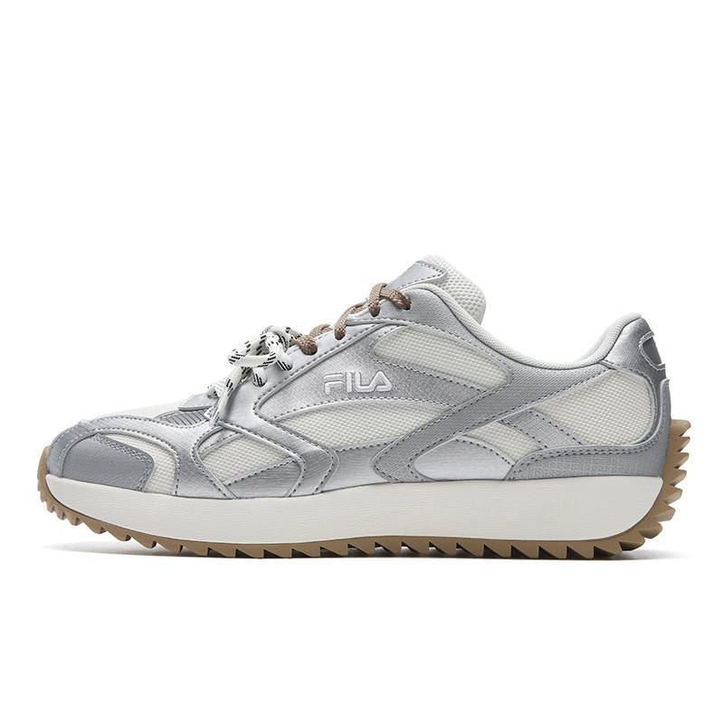 FILA VITE Low top Casual Shoes Women's Silver White