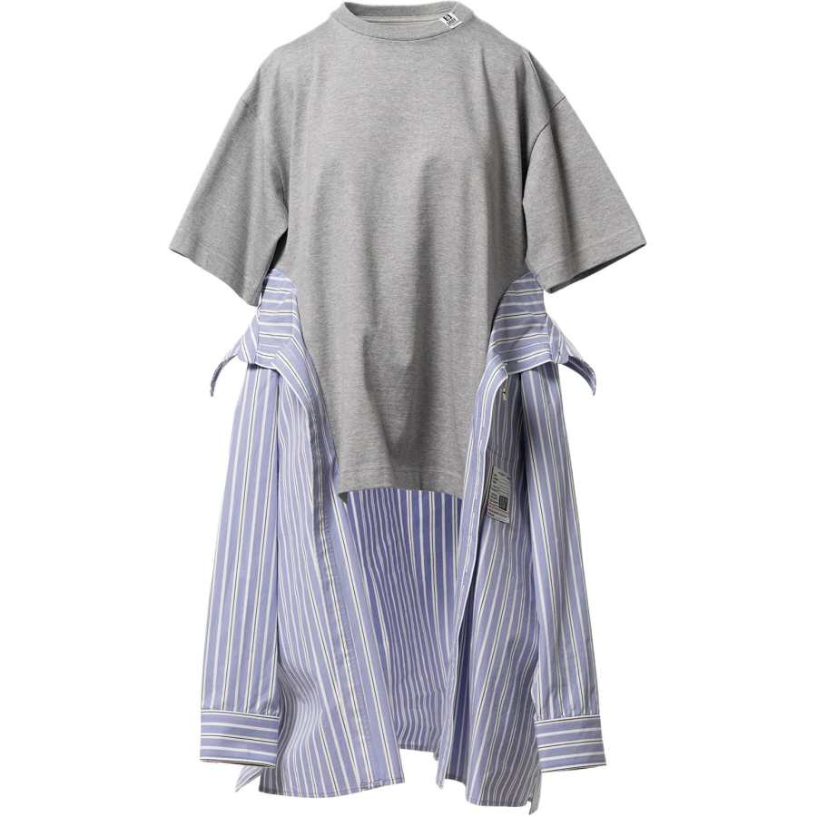Maison Mihara Yasuhiro striped dress