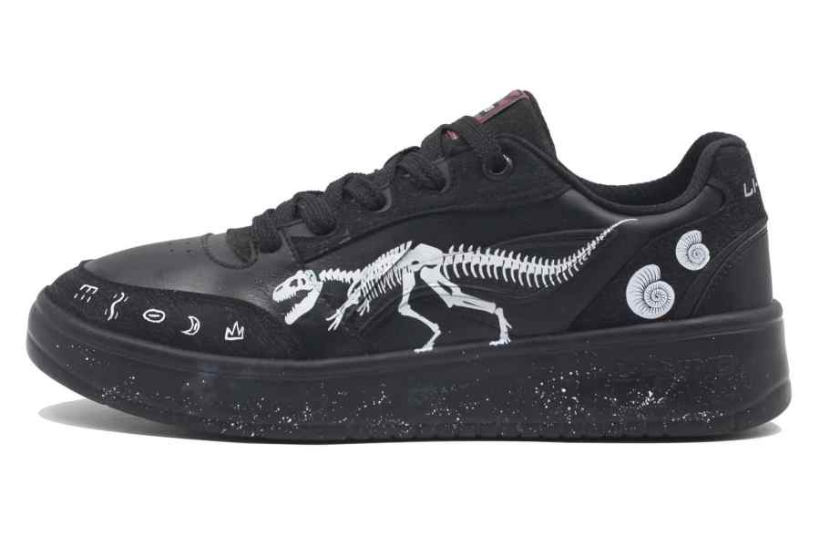 Li-Ning Li Ning Sycee V3 Synthetic Leather Cushioning Abrasion Resistant Cushioning, Wear Resistant Low top Skateboard Shoes
