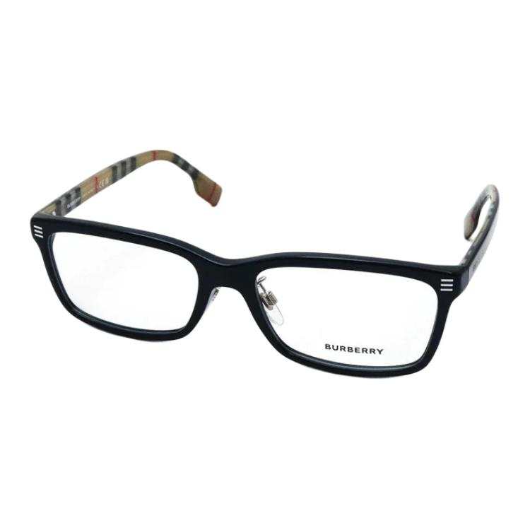 Burberry Burberry Rectangular Eyeglass Frames Men's