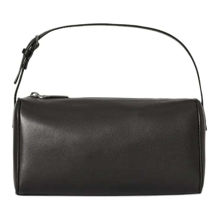 THE ROW 90's Lambskin Handbag Women's Ebony Brown