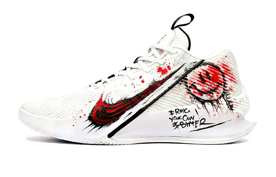 Nike Nike G.T. Jump Academy Blood Demon Cushioning Abrasion Resistant Cushioning, Wear Resistant High top Basketball Shoes