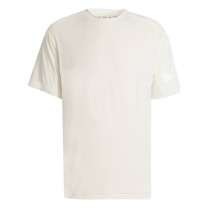 Adidas Adidas Climacool T Shirts Men's Pink Chalk White Crew Neck Moderate