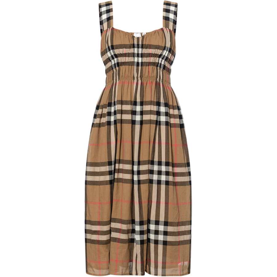 Burberry SS25 Slip Dress Women's Brown