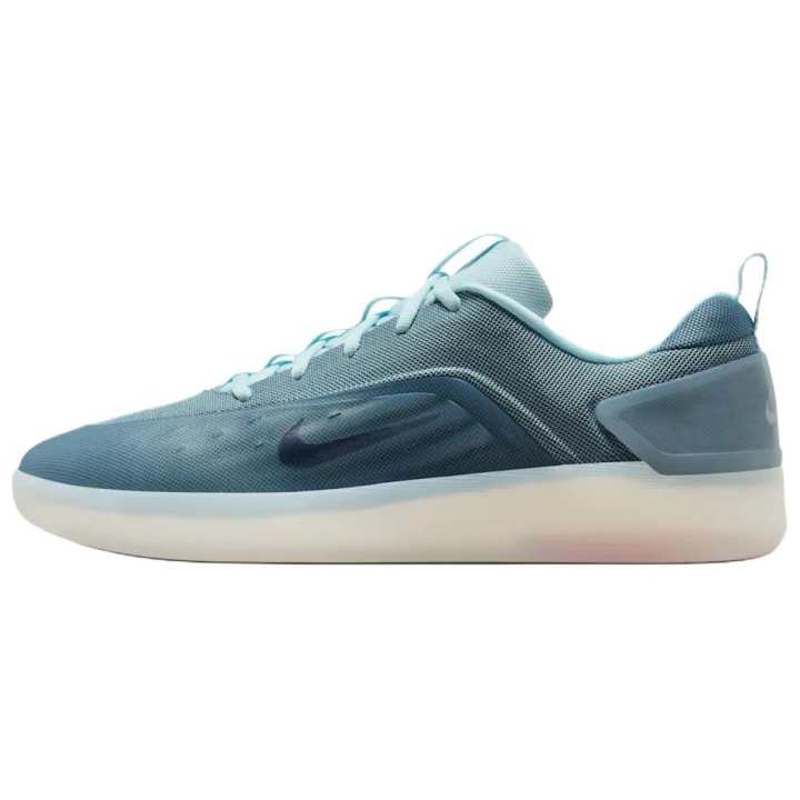 Nike Nike SB Nyjah 4 Abrasion Resistant Breathable Skateboard Shoes Unisex Glacier Blue