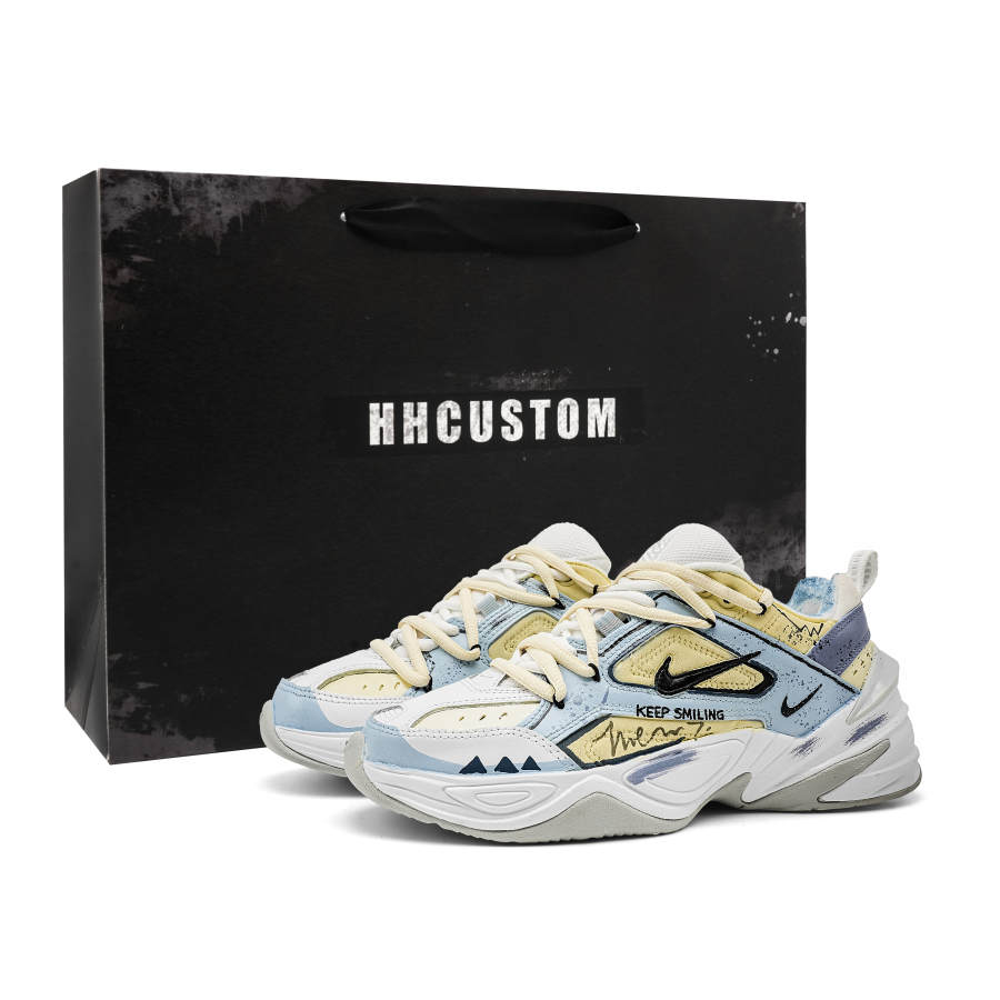 Nike Nike M2K Tekno Endless Trekking Synthetic Leather Cushioning Abrasion Resistant Slip Resistant