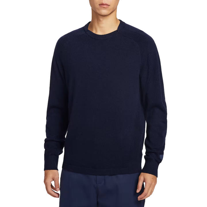 Nike Nike Golf Clothing Men's University Dark Blue/Dark Navy Blue Crew Neck Moderate