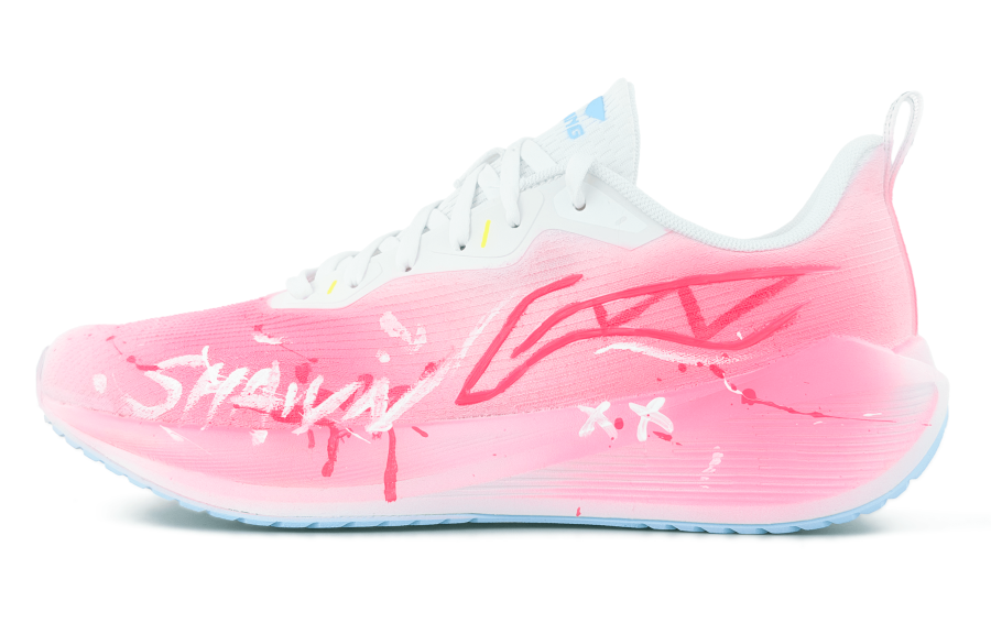 Li-Ning Li Ning Wuyue Cushioning Slip Resistant Abrasion Resistant Low top Casual Training City Commuting Running Shoes Men's