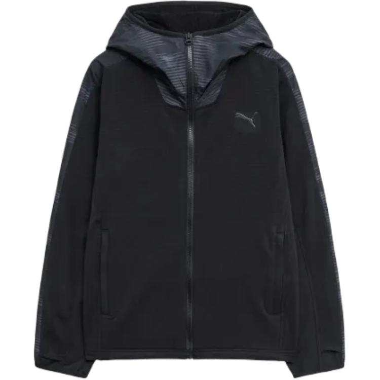 PUMA PUMA Jackets Men's Black Hooded Moderate Other