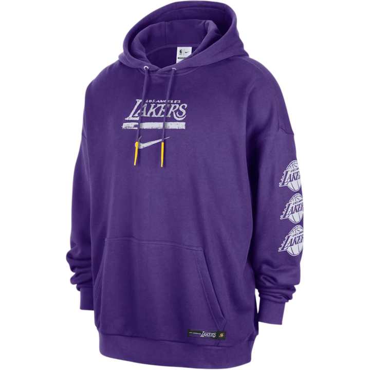 Nike Nike Los Angeles Lakers Courtside Men's Jordan Nba Club Premium Pullover Hoodie