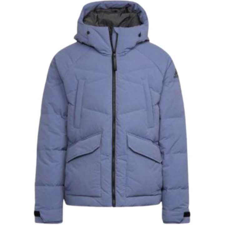 Adidas Adidas Puffer Jackets Men's Blue Hooded Moderate Other