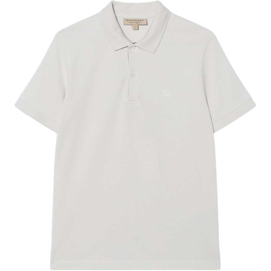 Burberry Polo Shirt Men's Light Gray