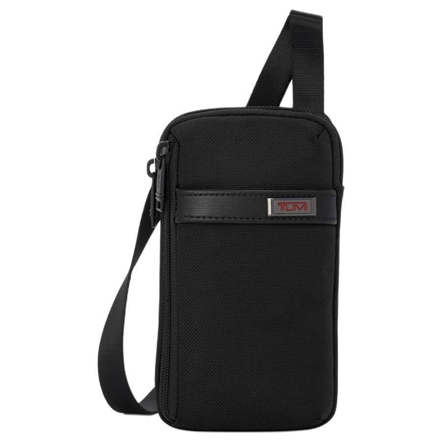 TUMI Nylon Shoulder Bag, Crossbody Bag Small Men's Black