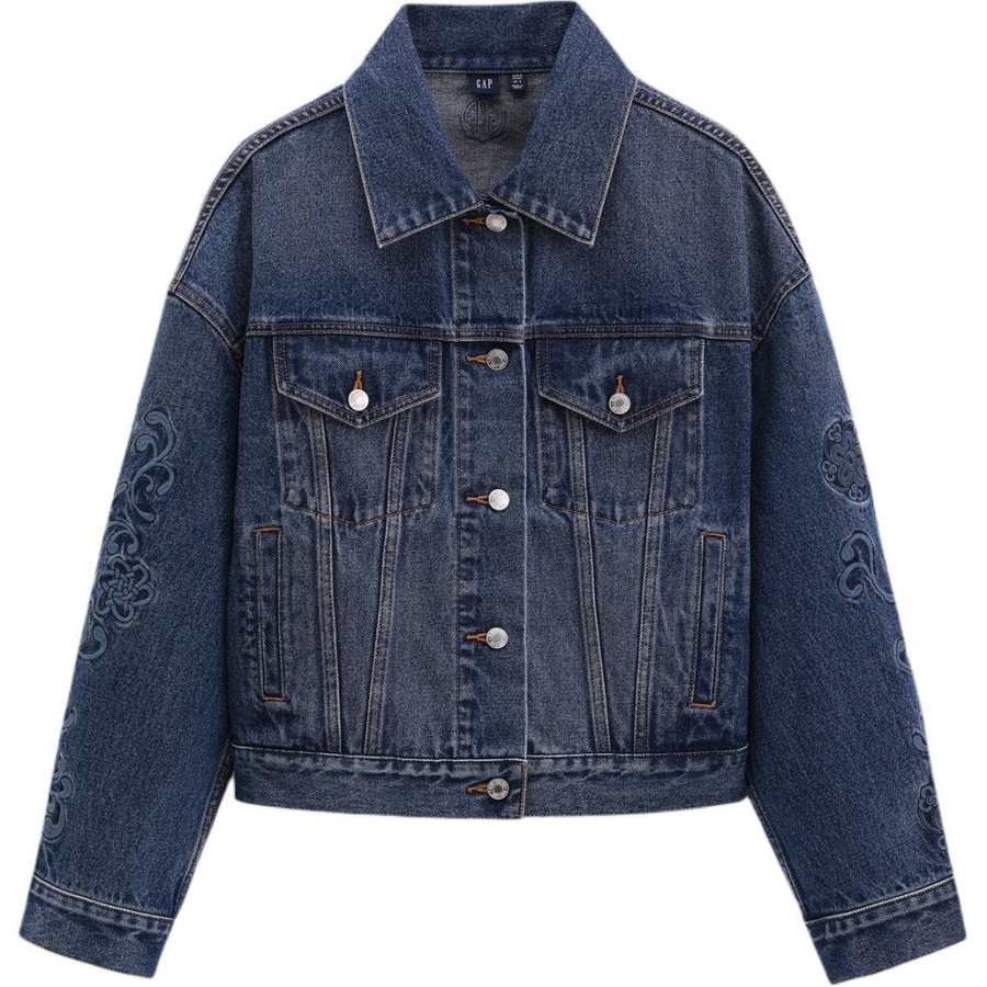 GAP x ZHONGGUOJINGJU Denim Jacket Women's