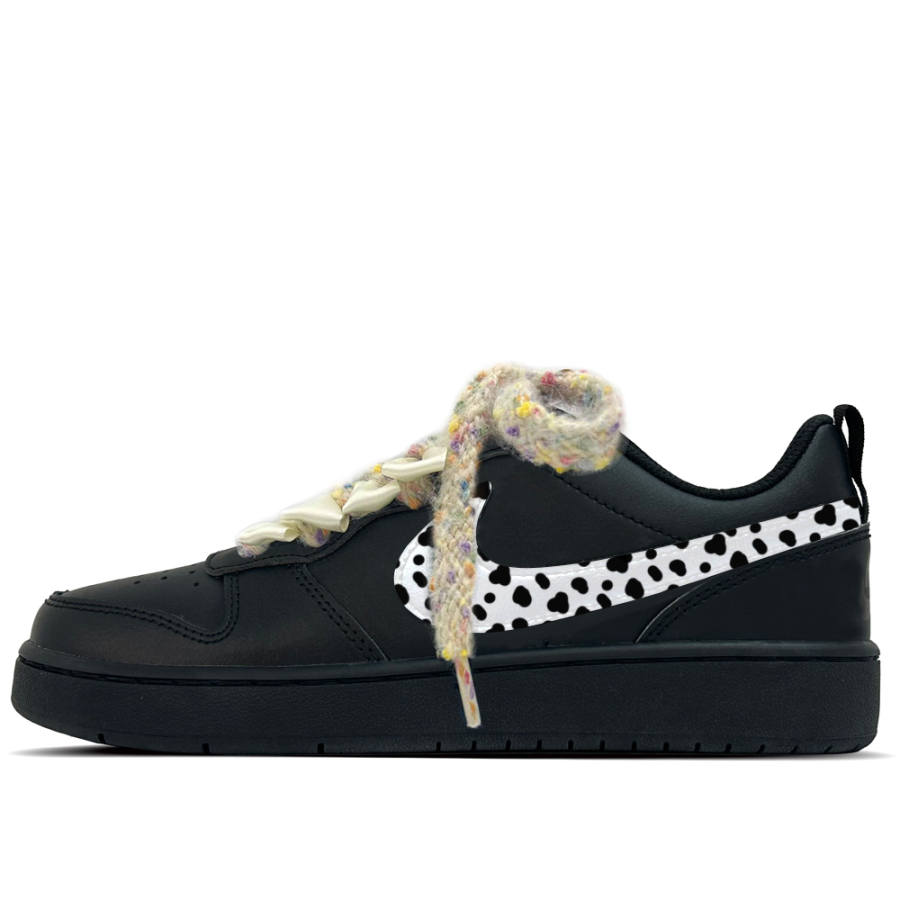 Nike Nike Court Borough Night Shadow Ribbon Leather Slip Resistant Abrasion Resistant Slip Resistant Abrasion Resistant