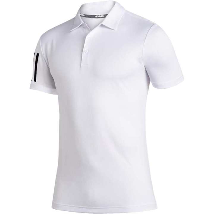 Adidas Adidas Polo Shirts Men's White Polo Collar Moderate Other