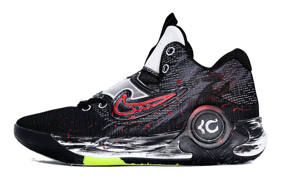 Nike Nike KD Trey 5 X Cushioning Abrasion Resistant Coverage Low top Basketball Shoes Men's Black