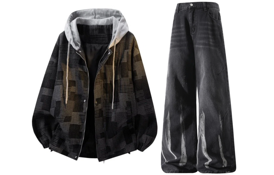 GWAF Casual Sportswear Unisex Hooded Moderate
