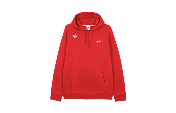 Nike Nike Sweatshirts Unisex Red Hooded Moderate