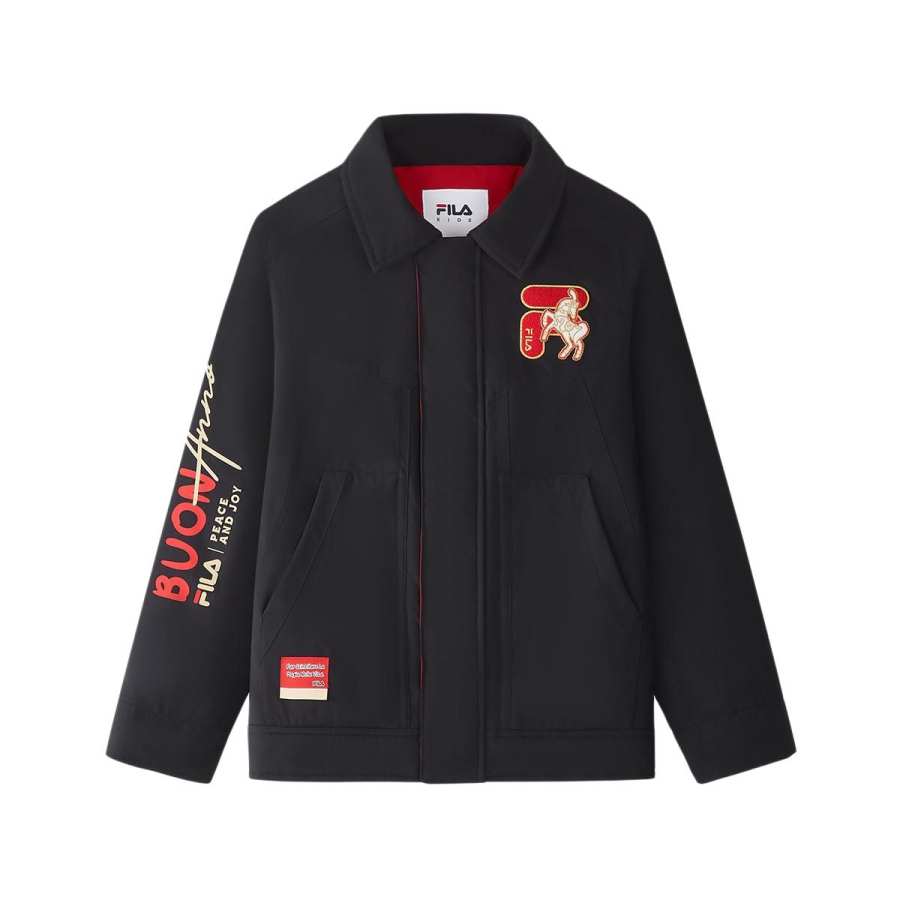 FILA KIDS Padded Jackets Lapel Moderate