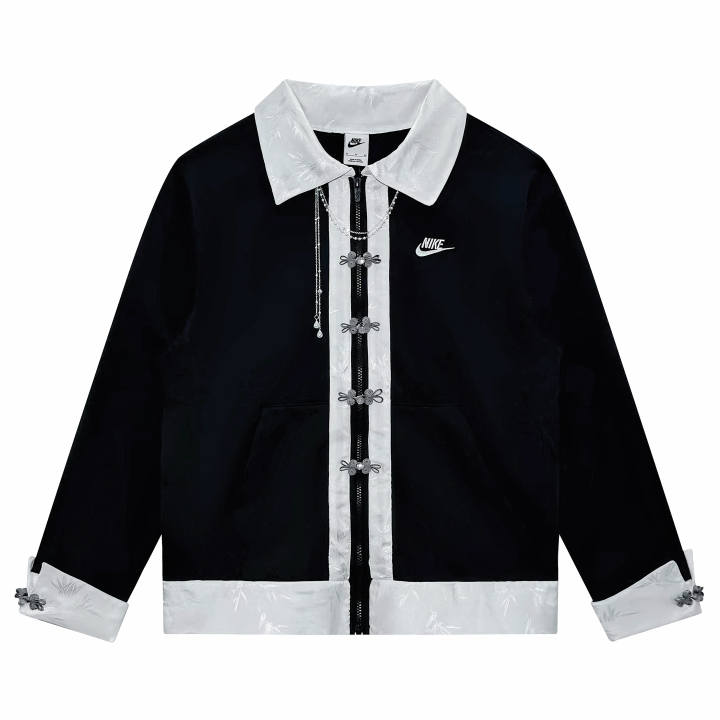 Nike Nike Club Jackets Unisex Black Lapel Moderate Other