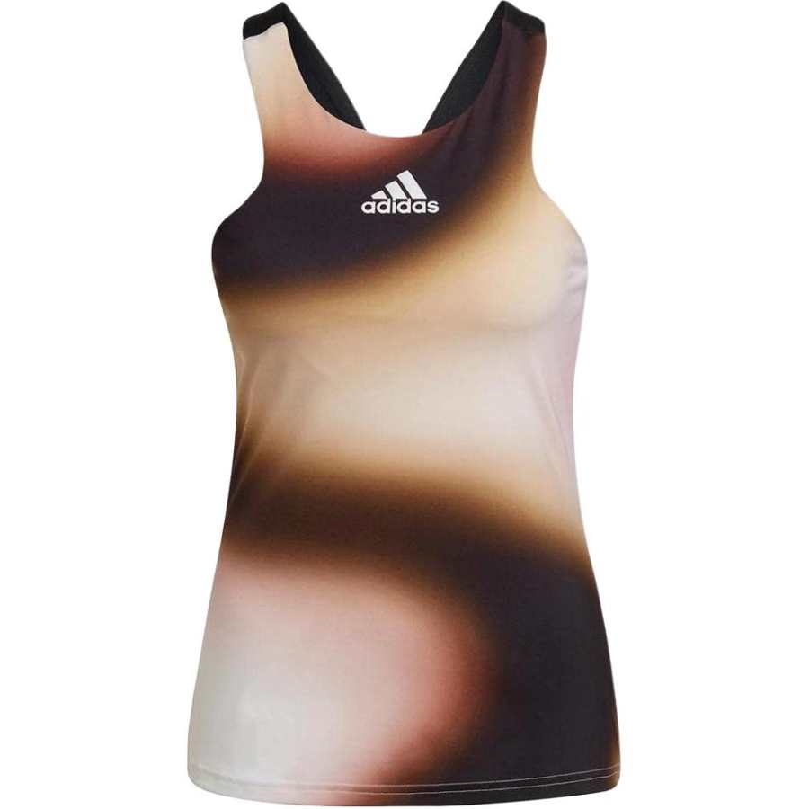 Adidas Adidas Tank Tops Women's White Black Pink Brown Crew Neck Other