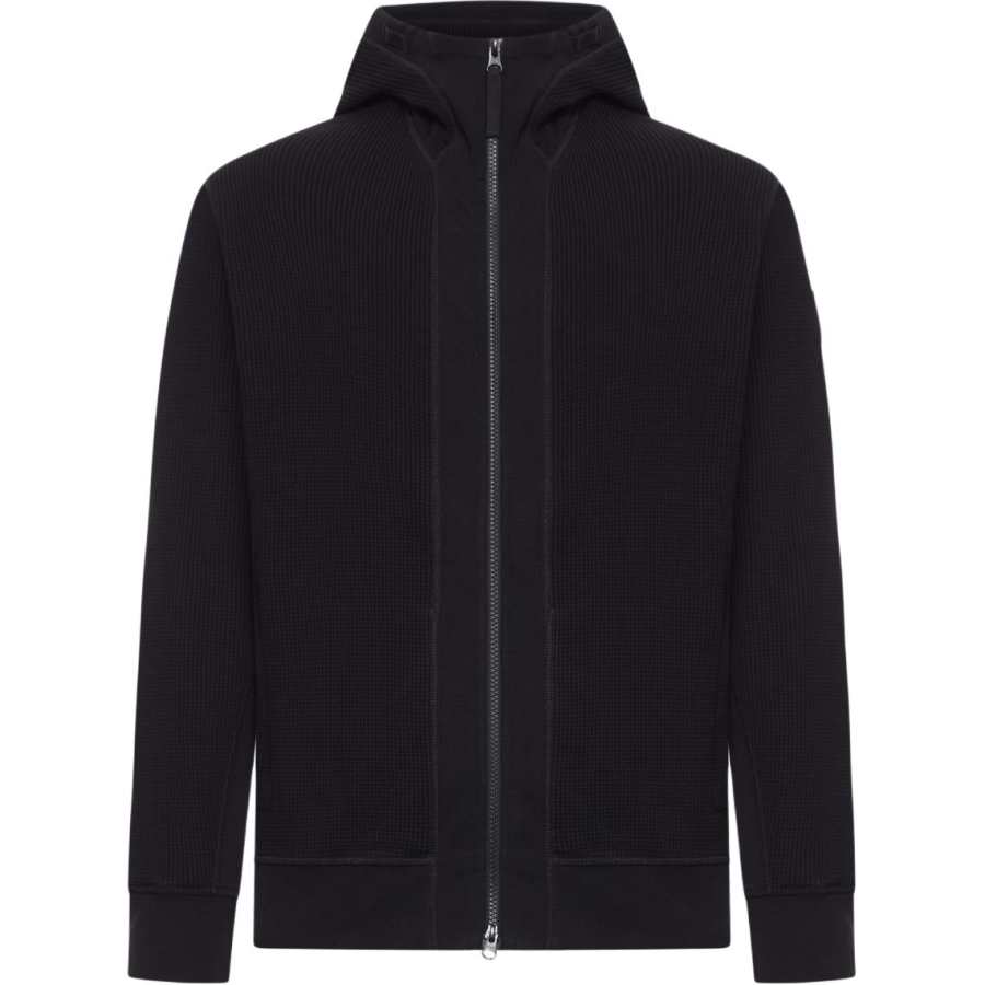 Stone Island Compass Patch Zip-Up Hoodie