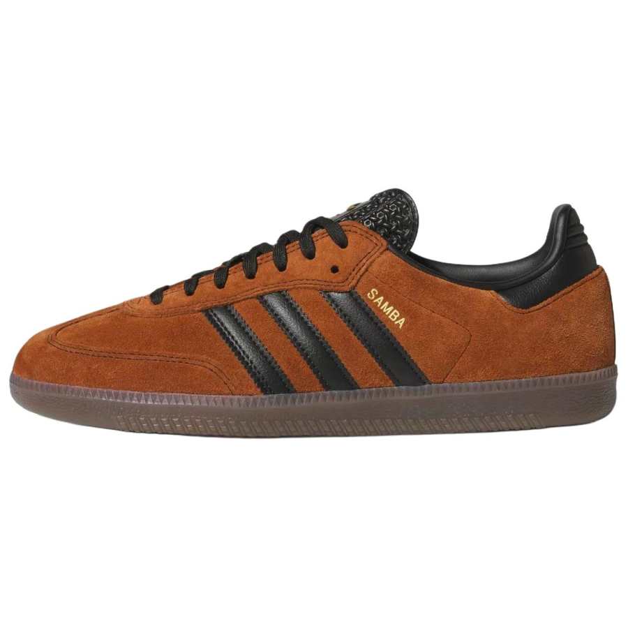 Adidas Originals Samba German Army Trainers Unisex Brown