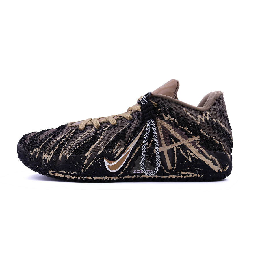 Nike Nike Ja Morant 3 Sunlit Golden Mountain Cushioning Abrasion Resistant Rebound Grip Low top Basketball Shoes Men's
