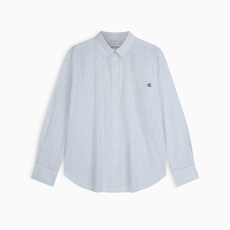 Calvin Klein striped cotton shirt
