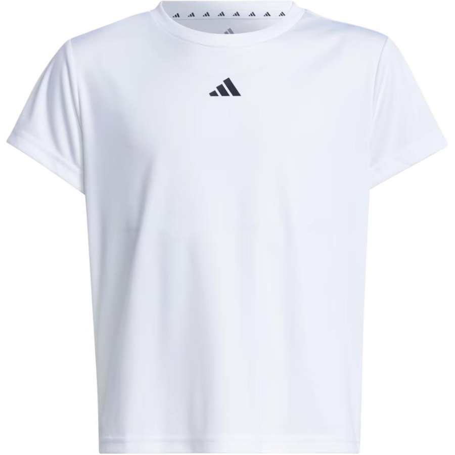 Adidas Adidas ESSENTIALS T Shirt Junior Train Regular Fit Training Short Sleeve T Shirt Japan Version Kids'